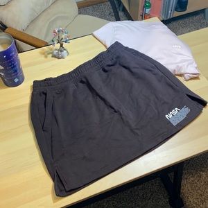 NASA brown skirt w pockets M